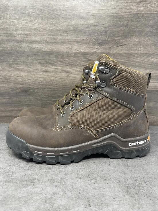 Carhartt Other - Carhartt Rugged Flex Waterproof Work Boots Mens Size 9.5 W Brown